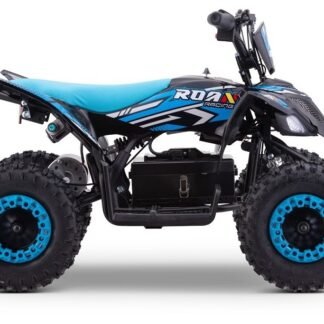 MINIQUAD ELÉCTRICO ROAN RATTE 36V Y 800W, LIMITADOR VELOCIDAD, AZUL INDA866-RO-4003